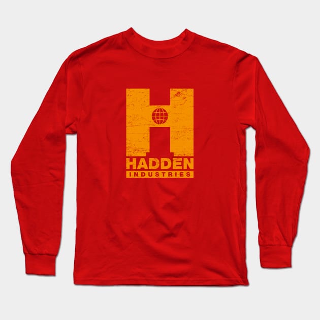 Hadden Industries (aged look) Long Sleeve T-Shirt by MoviTees.com